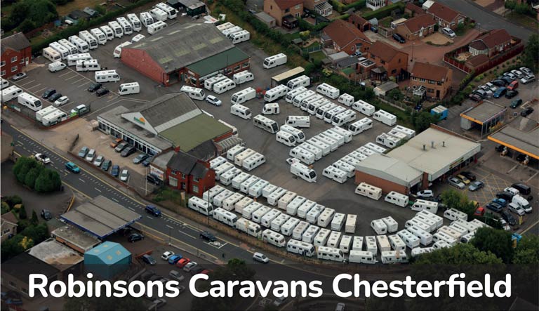 Robinsons Caravans: Chesterfield site